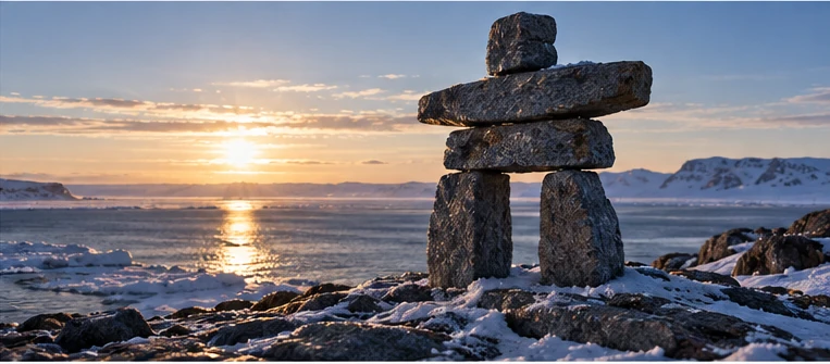 Inuksuk to zawsze postać człowieka