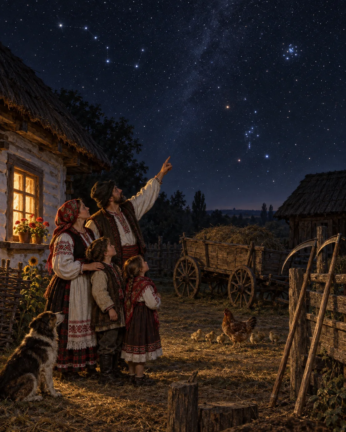 Współczesna wizja artystyczna dla: nazwy-gwiazdozbiorow