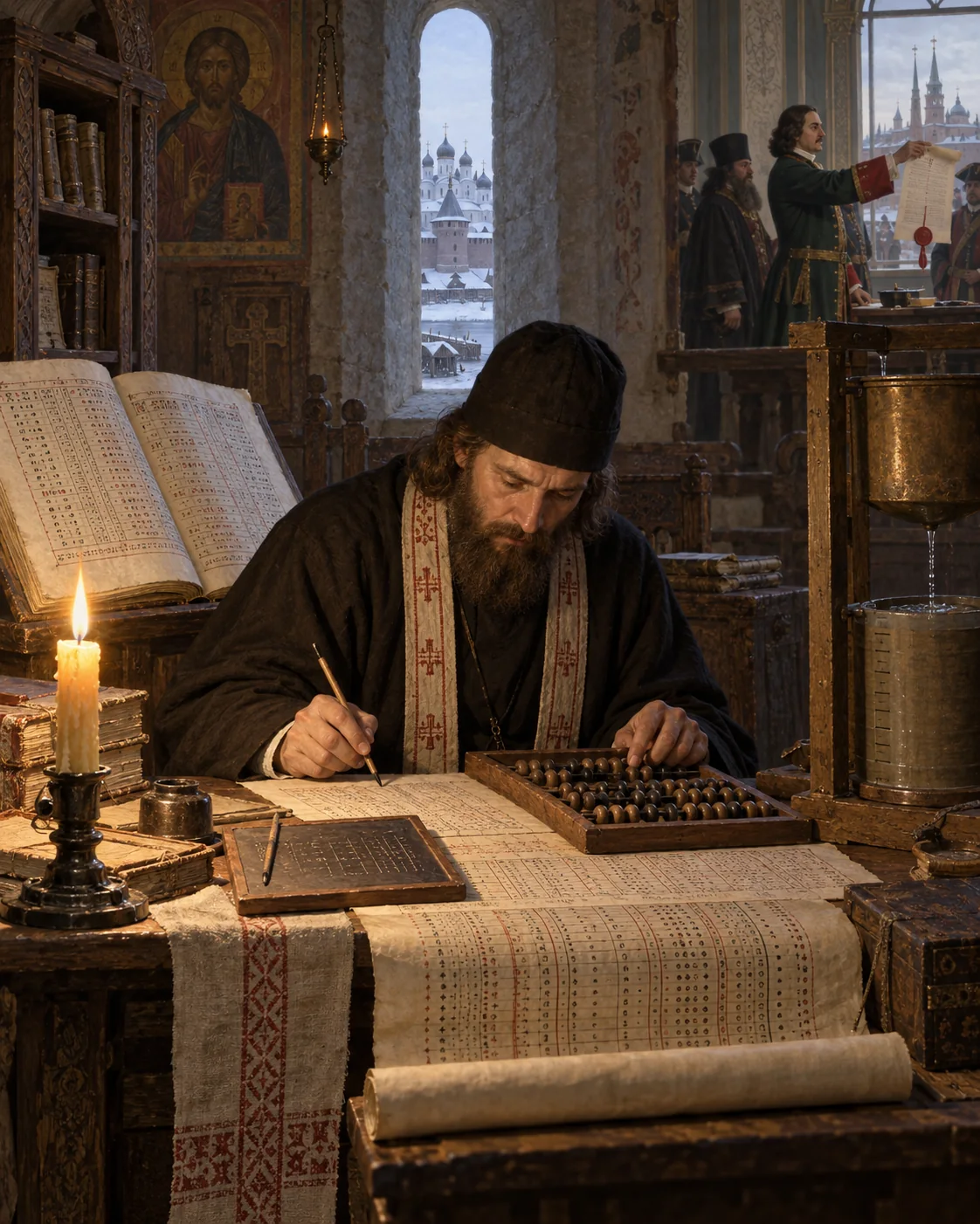 Współczesna wizja artystyczna dla: rachuba-czasu-rus