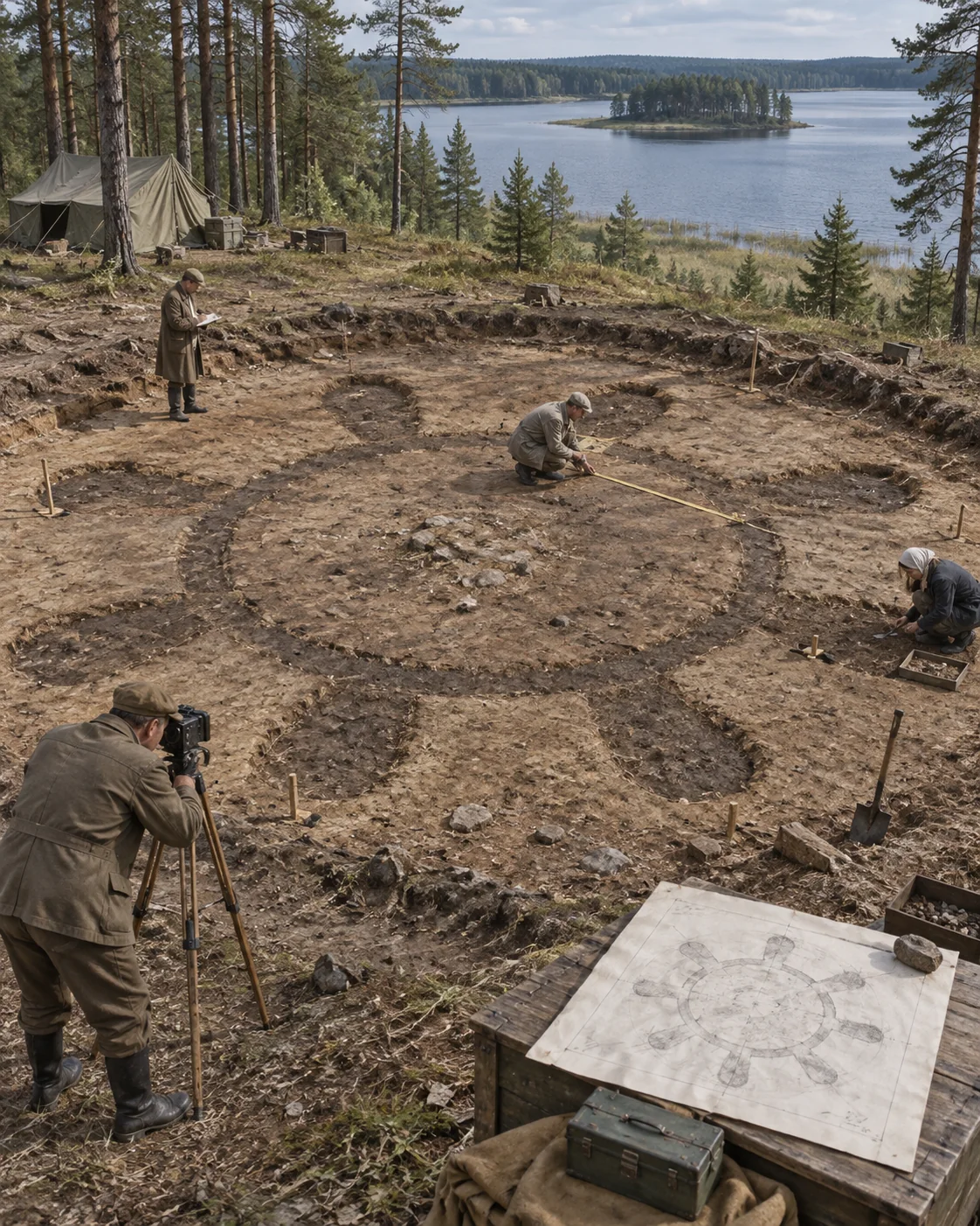 Współczesna wizja artystyczna dla: peryn-archeologia