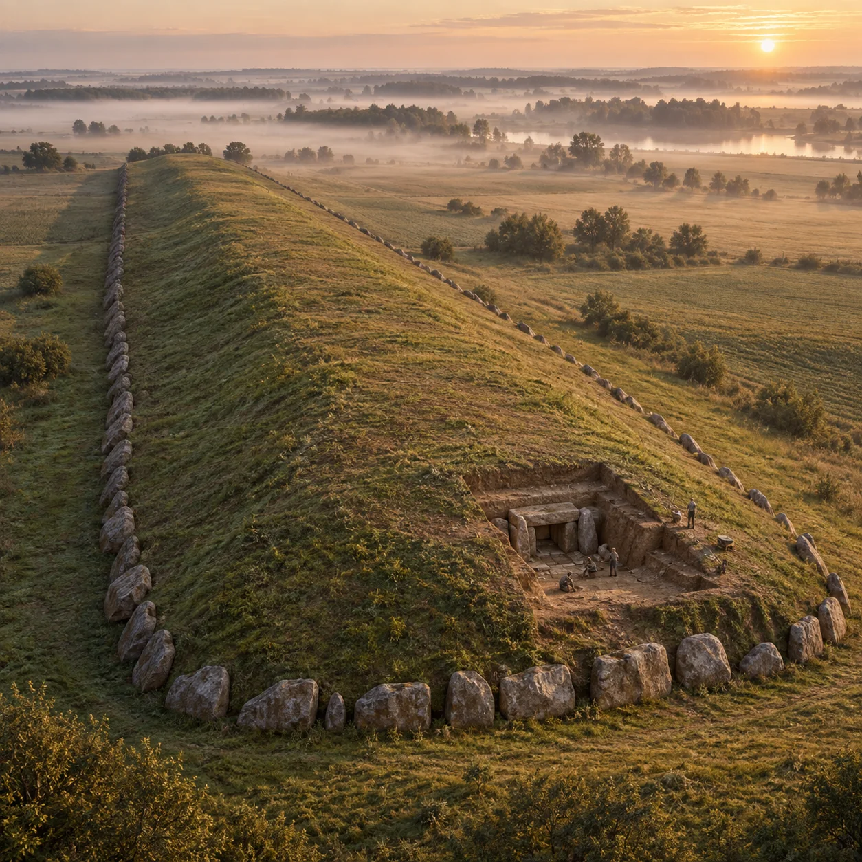 Współczesna wizja artystyczna dla: megality-kujawskie