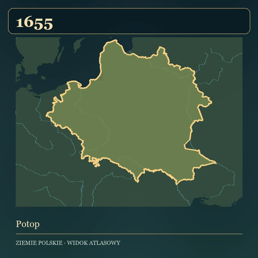 Autorska ilustracja redakcyjna przygotowana dla tego okresu. Granice na karcie są czytelnym skrótem widoku atlasowego.