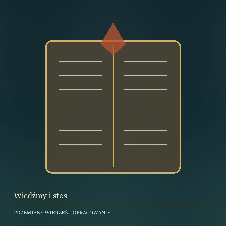 Ilustracja redakcyjna do opisu przemian wierzeń na ziemiach polskich.